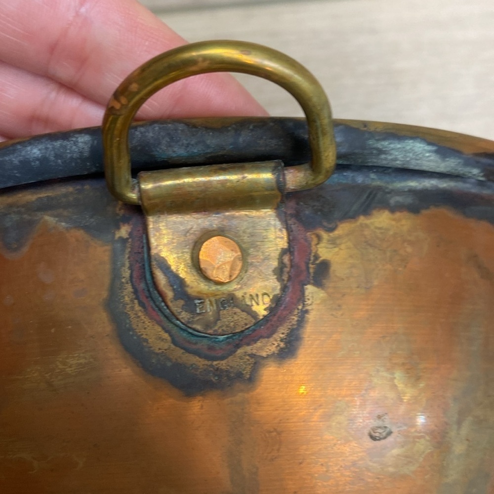 Vintage‎ Copper Bowl Mold Mixing Bowl - Picture 4 of 5